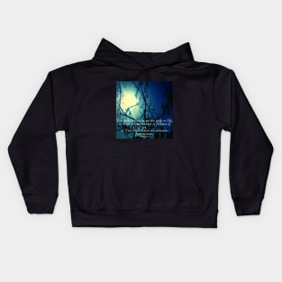 Psalm Bible Verse Kids Hoodie